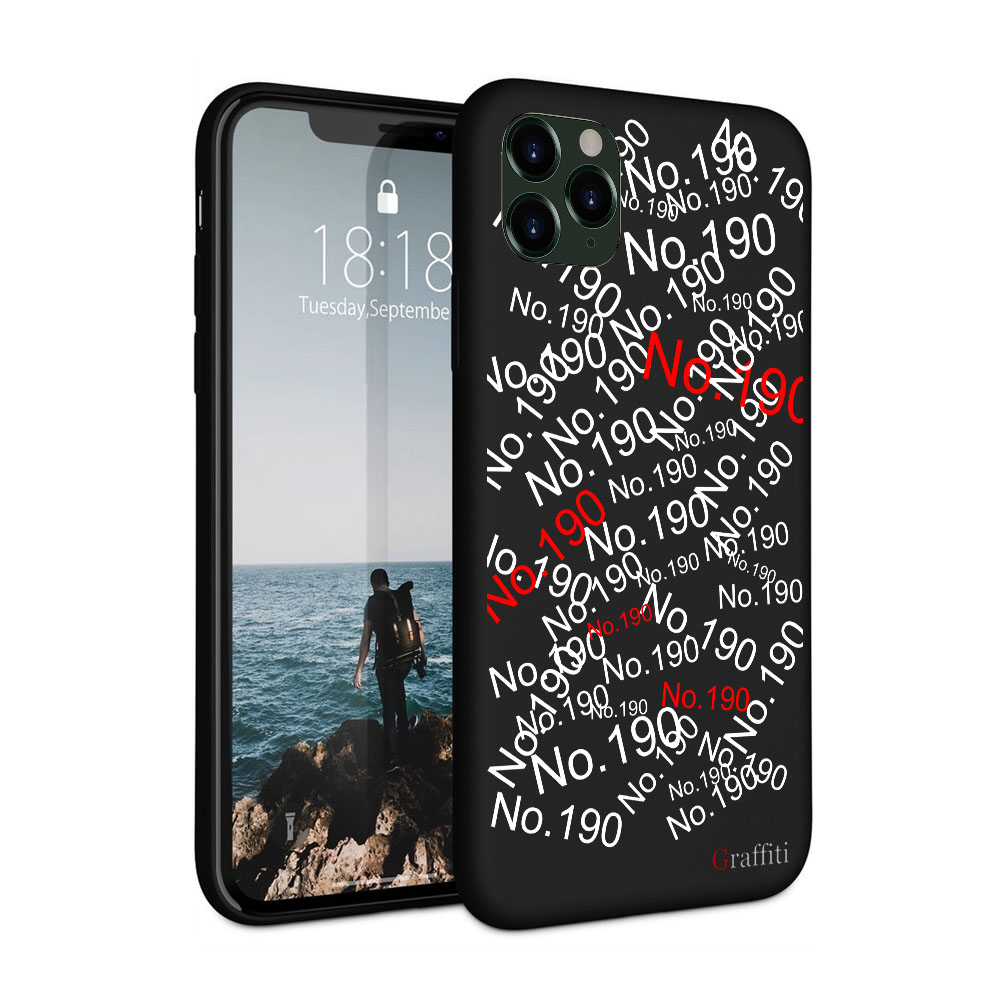 iPhone 11 Pro Telefontok - Graffiti No.190 mintás szilikon tok