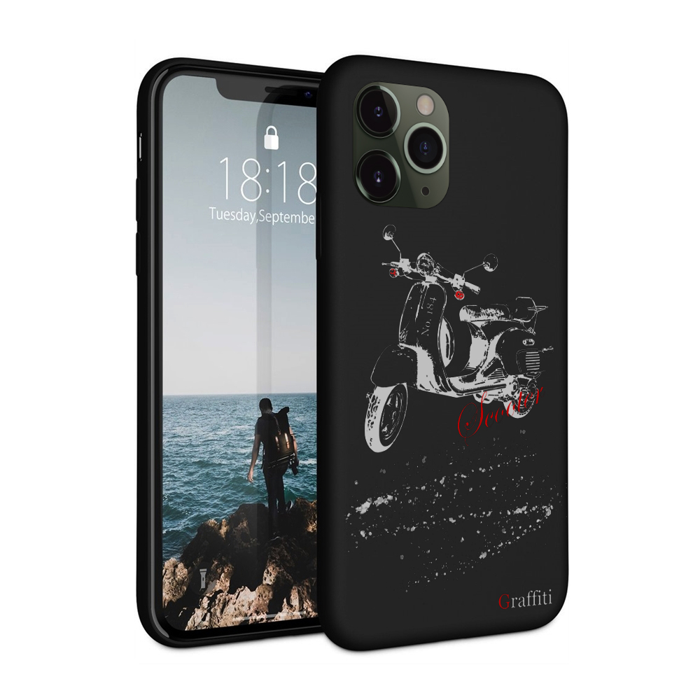 iPhone 11 Pro Max Telefontok - Graffiti No.184 mintás szilikon tok