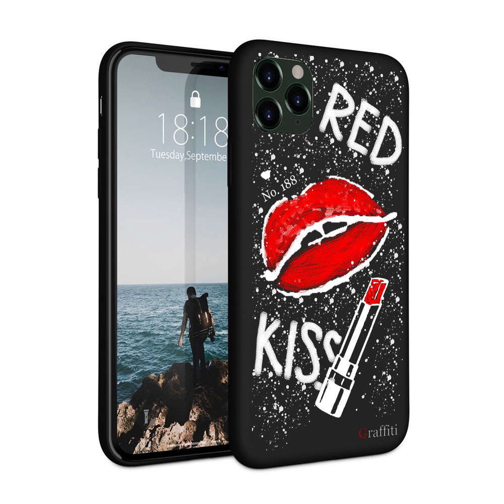 iPhone 11 Pro Max Telefontok - Graffiti No.188 mintás szilikon tok
