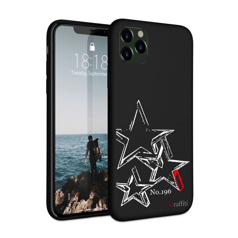 iPhone 11 Pro Max Telefontok - Graffiti No.196 mintás szilikon tok