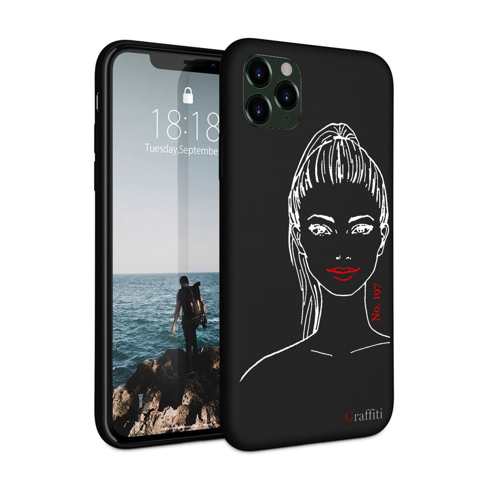 iPhone 11 Pro Max Telefontok - Graffiti No.197 mintás szilikon tok
