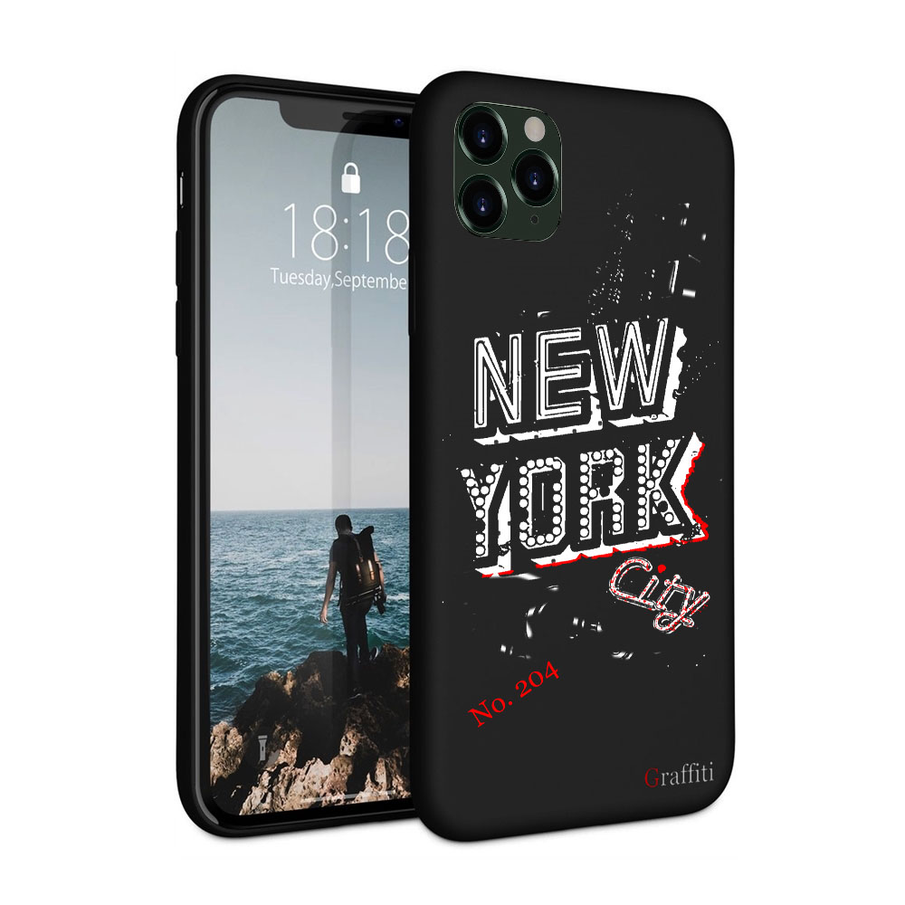 iPhone 11 Pro Max Telefontok - Graffiti No.204 mintás szilikon tok