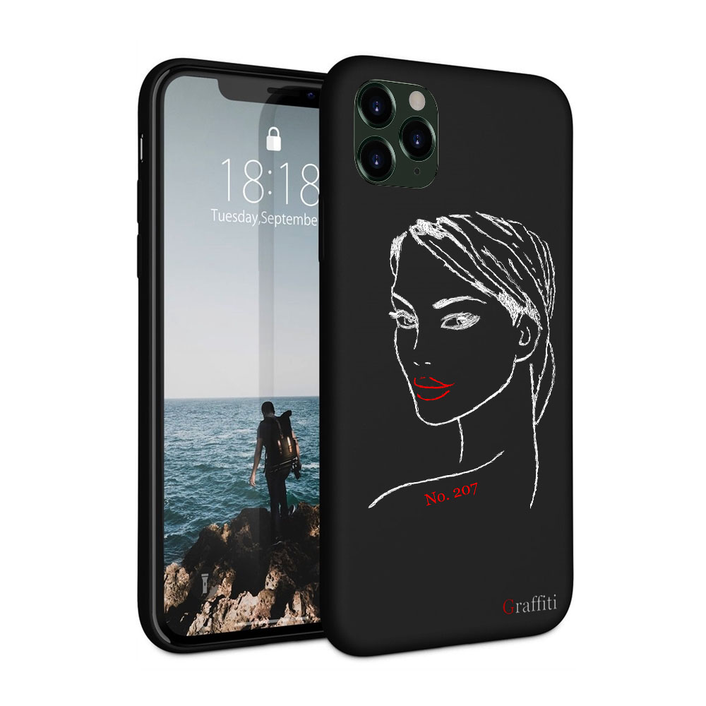 iPhone 11 Pro Max Telefontok - Graffiti No.207 mintás szilikon tok