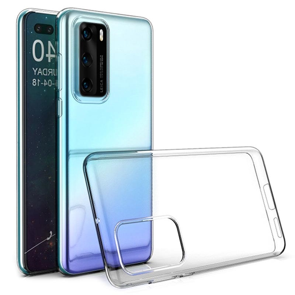 Huawei P40 Telefontok - 2mm-es átlátszó szilikon tok
