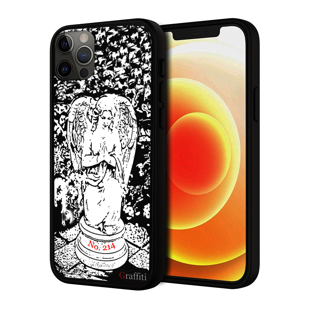 iPhone 12 Pro Max Telefontok - Graffiti No.214 mintás szilikon tok