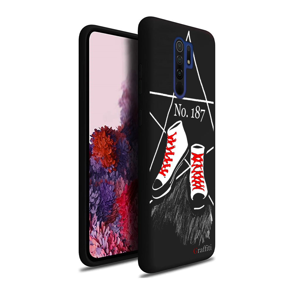 Xiaomi Redmi 9 Telefontok - Graffiti No.187 mintás szilikon tok