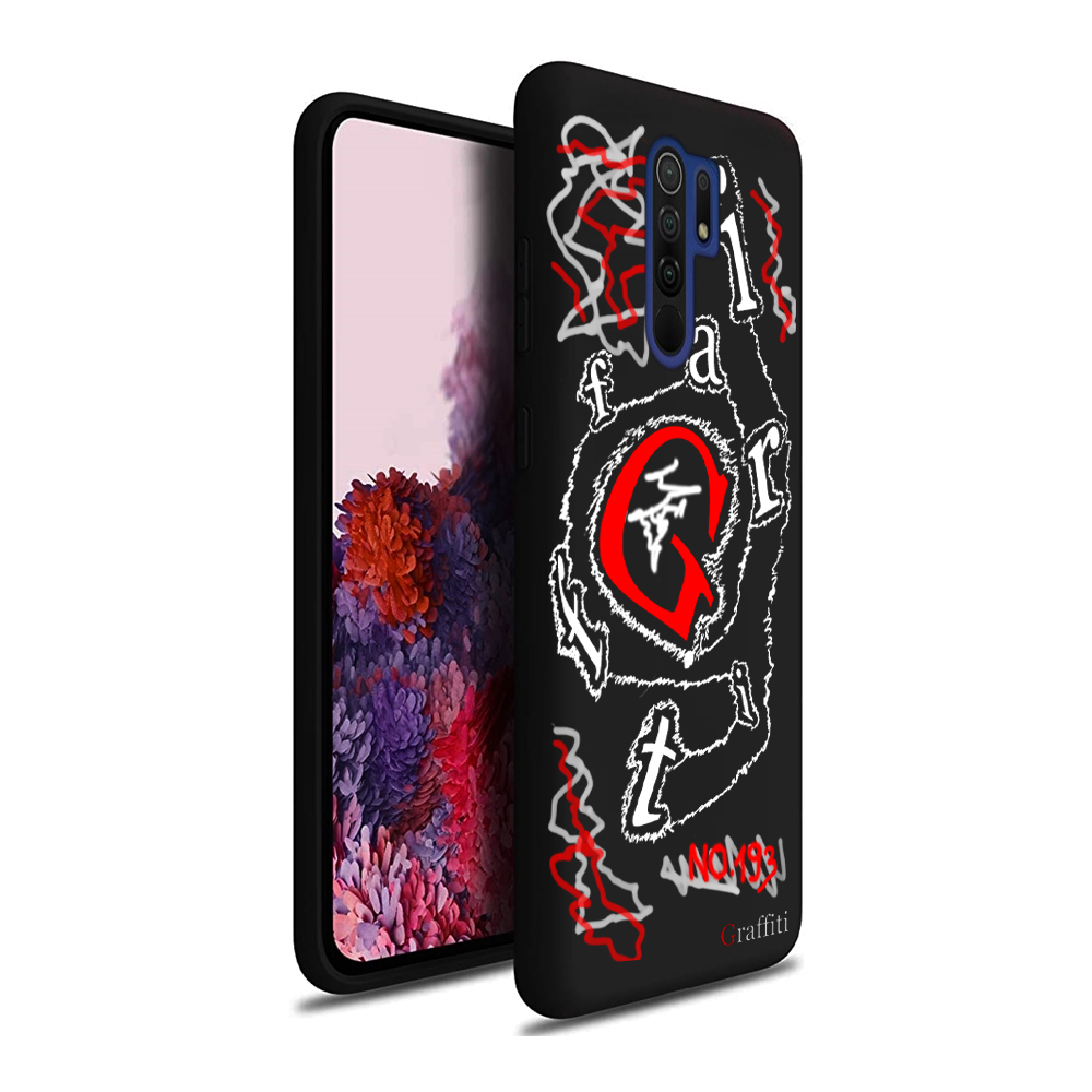 Xiaomi Redmi 9 Telefontok - Graffiti No.193 mintás szilikon tok