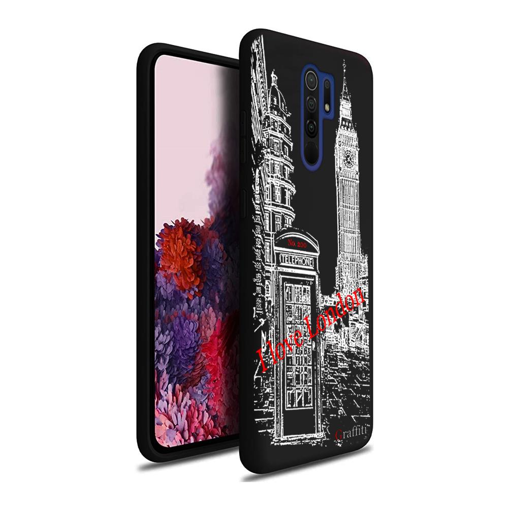 Xiaomi Redmi 9 Telefontok - Graffiti No.200 mintás szilikon tok