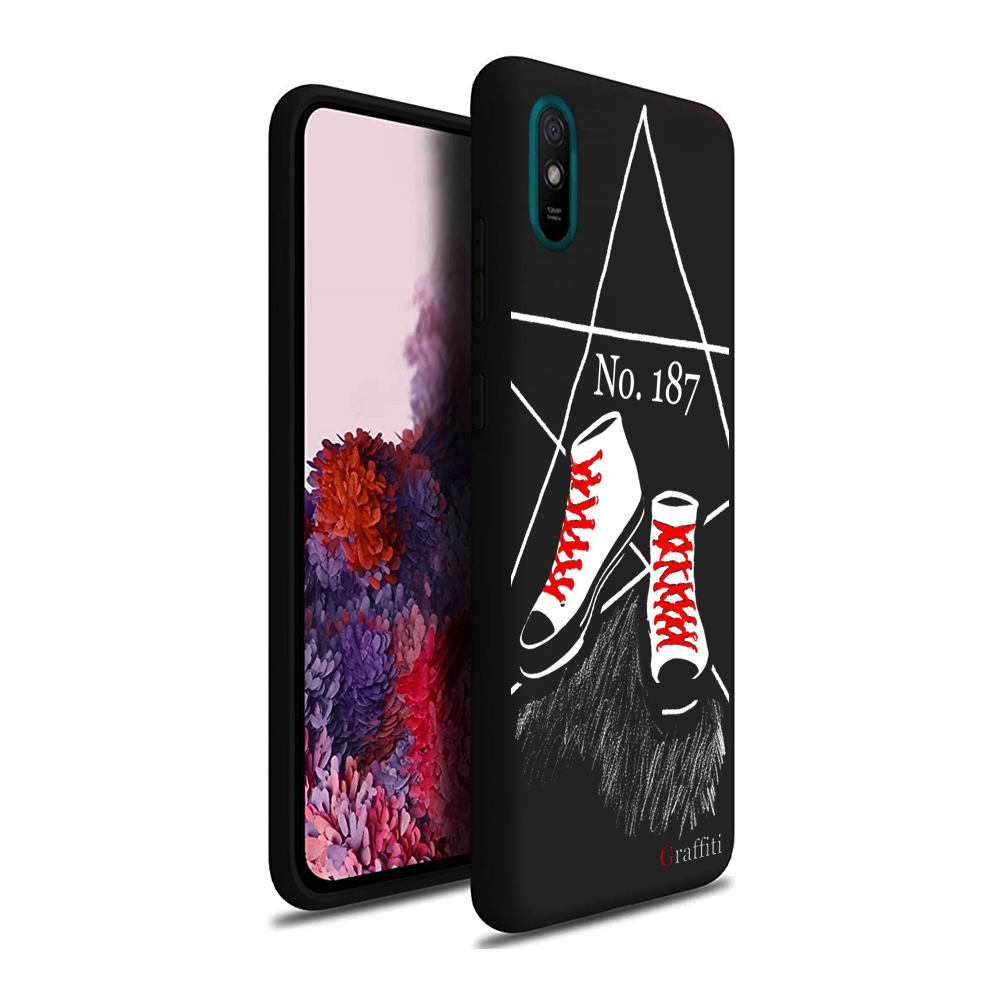 Xiaomi Redmi 9A / 9AT Telefontok - Graffiti No.187 mintás szilikon tok