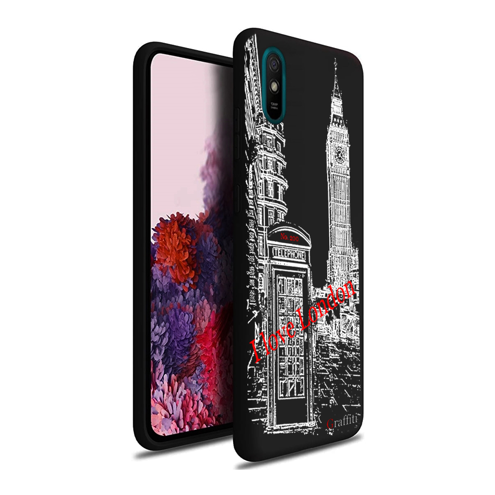 Xiaomi Redmi 9A / 9AT Telefontok - Graffiti No.200 mintás szilikon tok