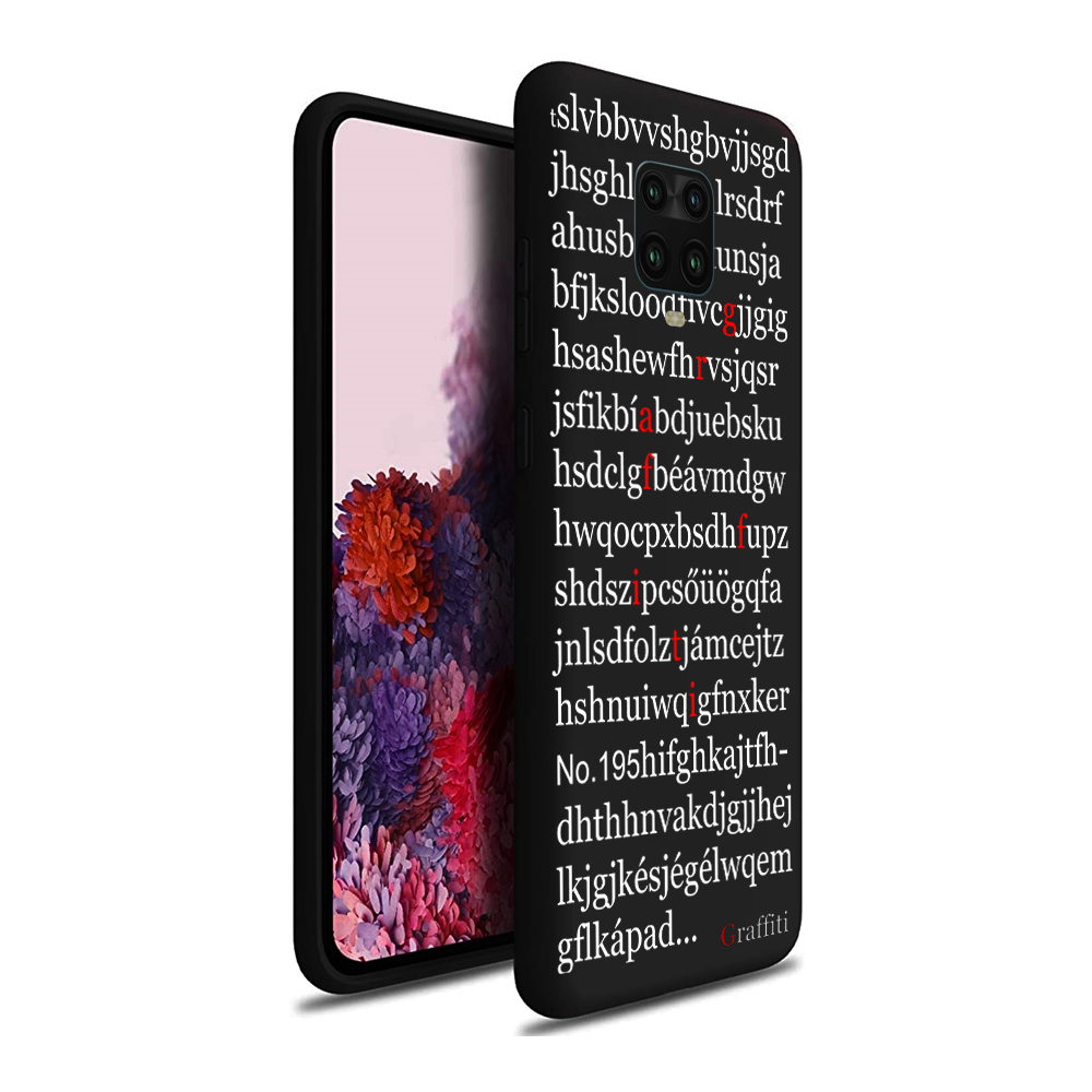 Xiaomi Redmi Note 9S Telefontok - Graffiti No.195 mintás szilikon tok
