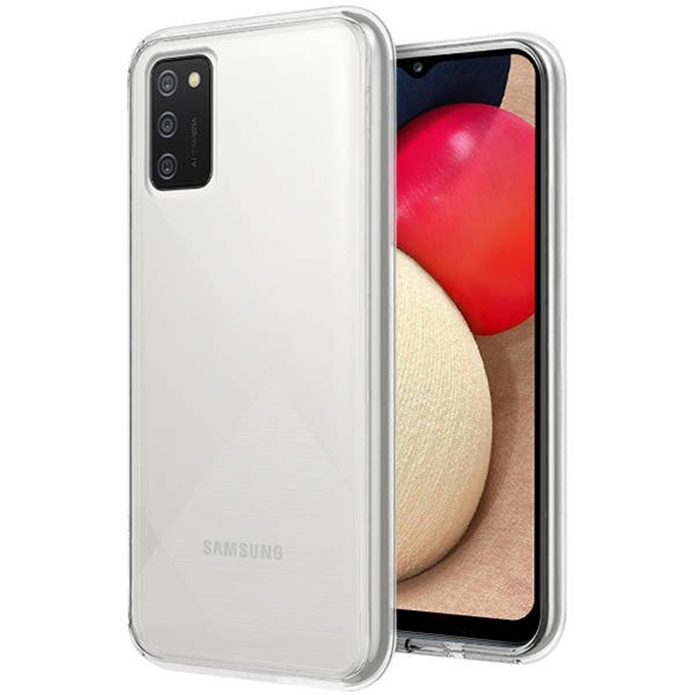 Samsung Galaxy A02s Telefontok - átlátszó szilikon tok
