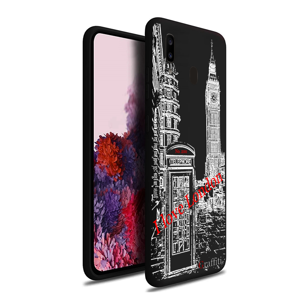 Samsung Galaxy A40 Telefontok - Graffiti No.200 mintás szilikon tok