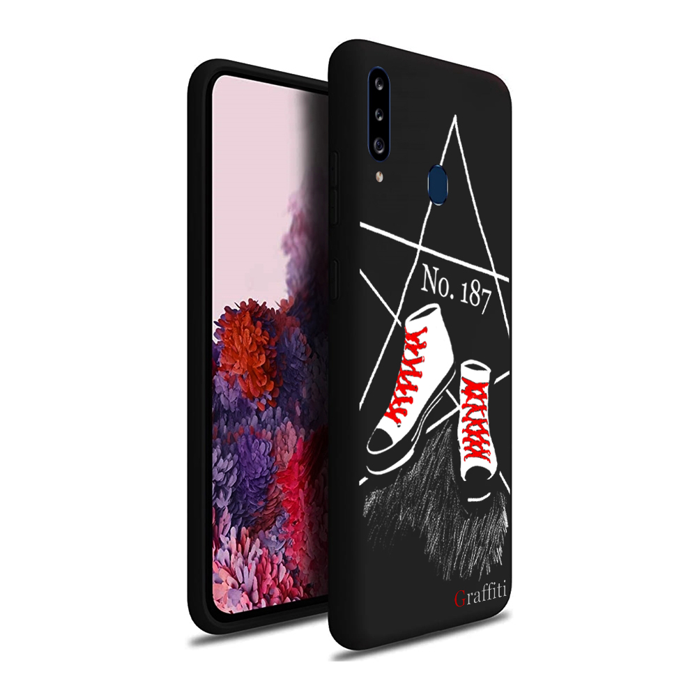 Samsung Galaxy A20s Telefontok - Graffiti No.187 mintás szilikon tok