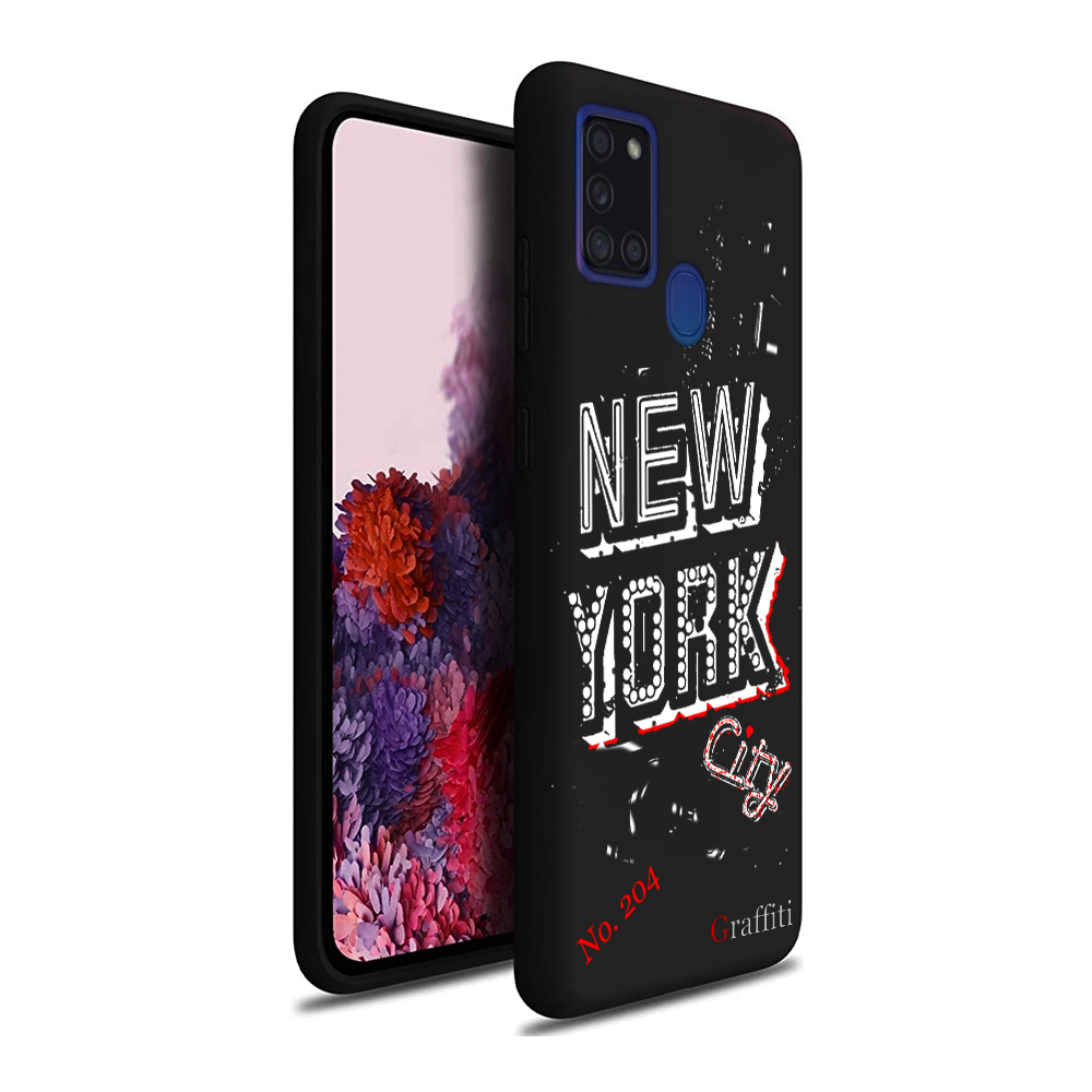 Samsung Galaxy A21s Telefontok - Graffiti No.204 mintás szilikon tok