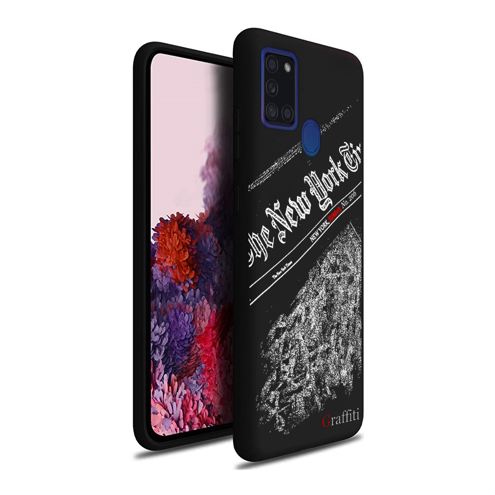 Samsung Galaxy A21s Telefontok - Graffiti No.206 mintás szilikon tok