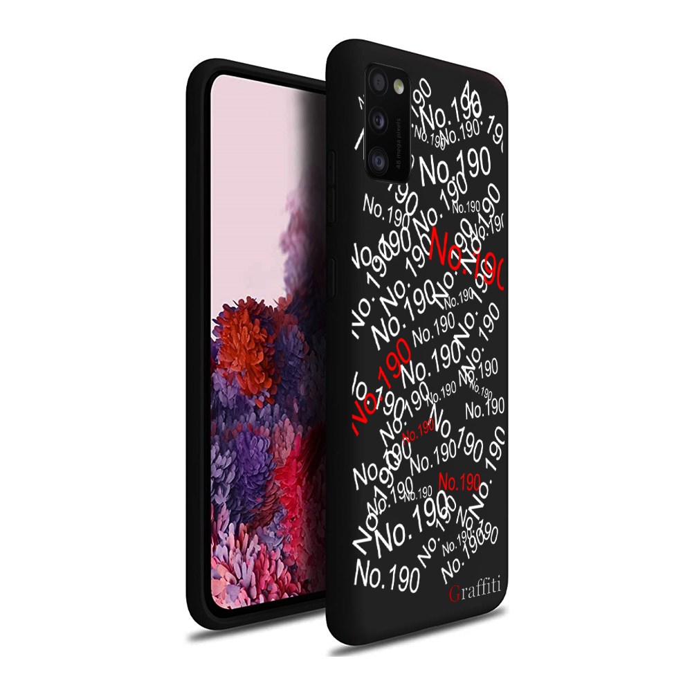 Samsung Galaxy A41 Telefontok - Graffiti No.190 mintás szilikon tok