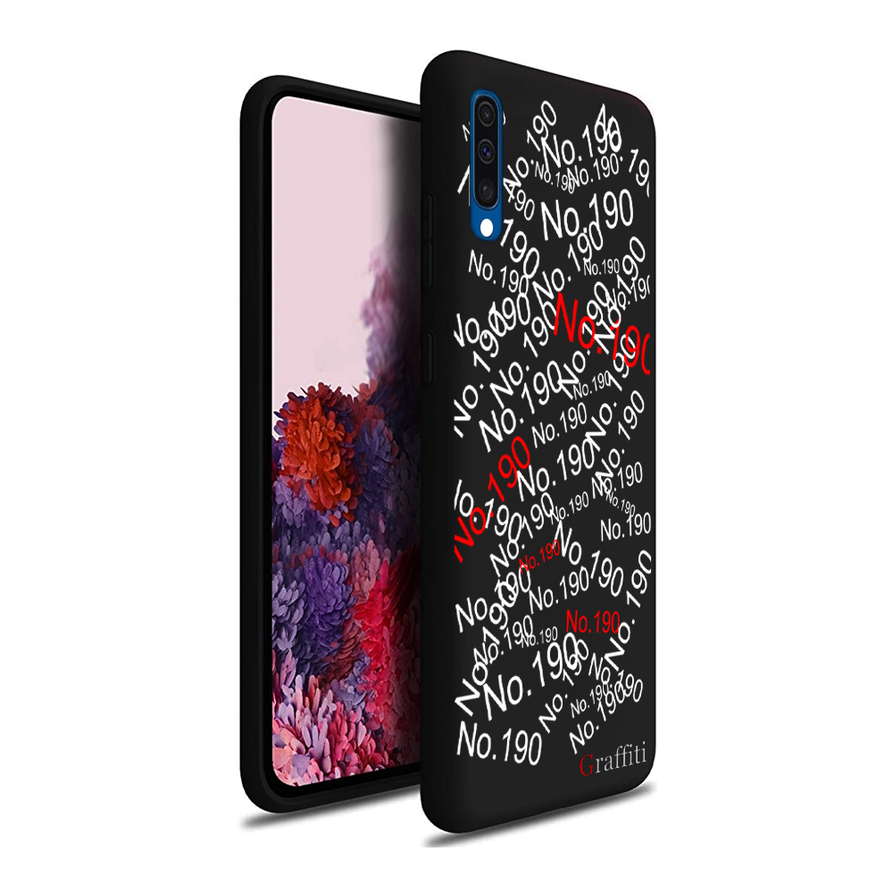 Samsung Galaxy A50s Telefontok - Graffiti No.190 mintás szilikon tok