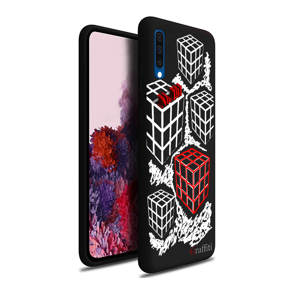 Samsung Galaxy A50s Telefontok - Graffiti No.191 mintás szilikon tok