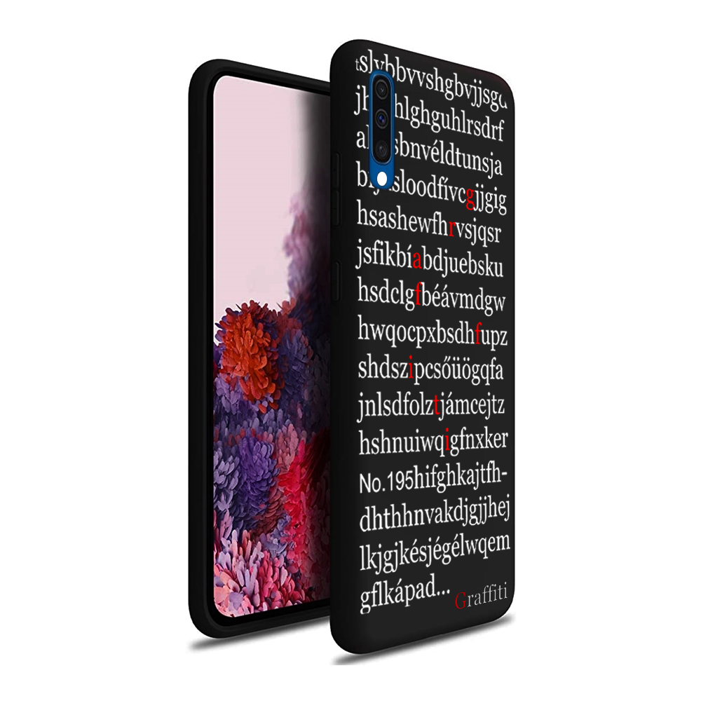 Samsung Galaxy A50s Telefontok - Graffiti No.195 mintás szilikon tok