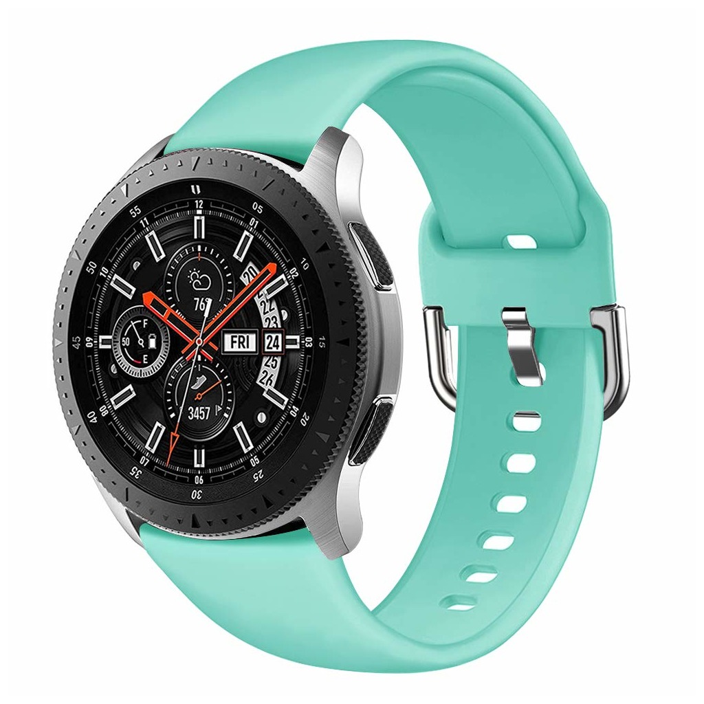 Okosóra szilikon szíj - Samsung Galaxy Watch Active 2 (20mm) - menta szilikon szíj