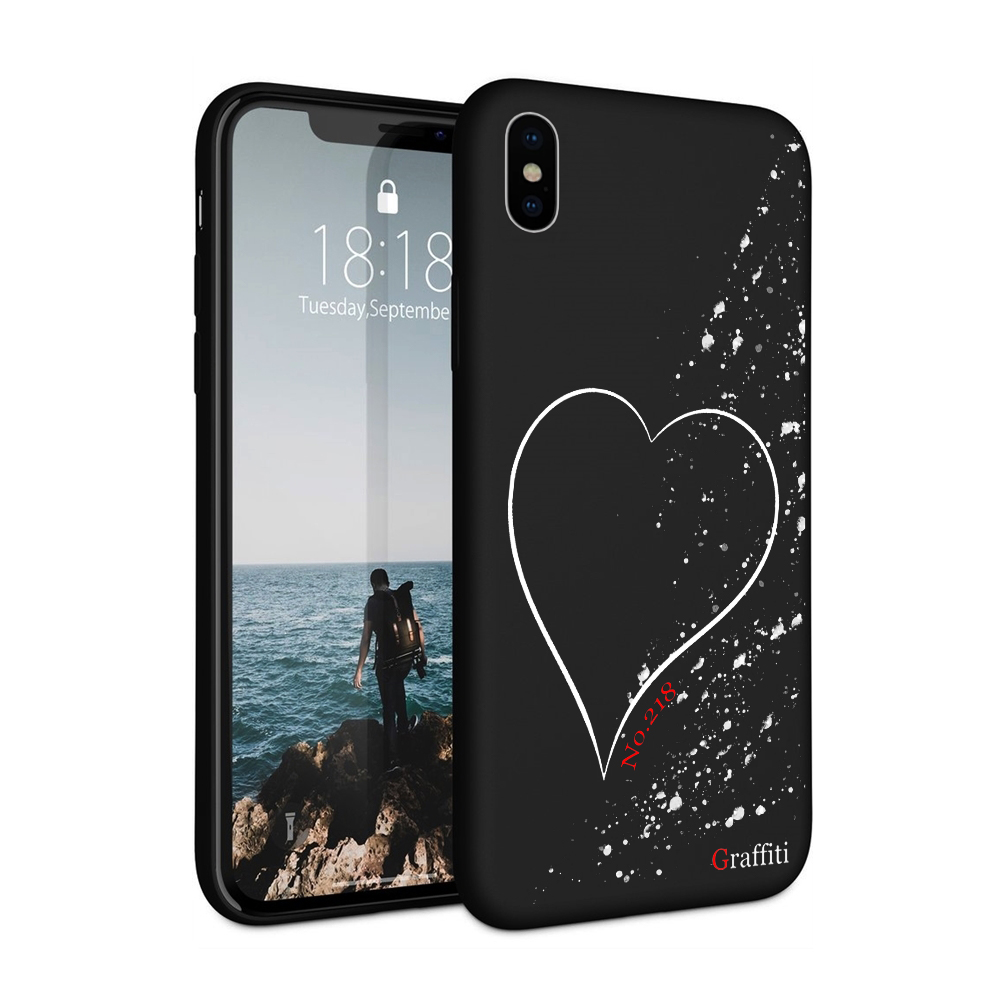 iPhone X Telefontok - Graffiti No.218 mintás szilikon tok