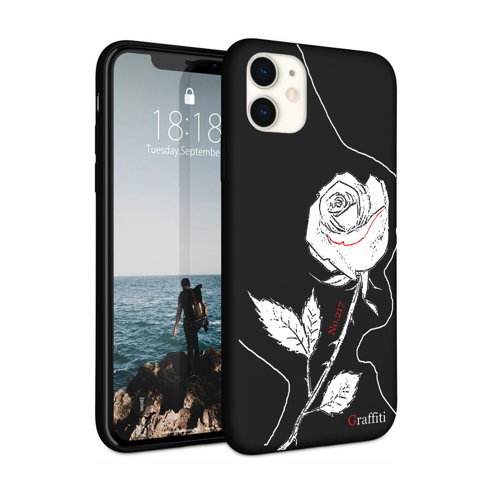 iPhone 11 Telefontok - Graffiti No.217 mintás szilikon tok