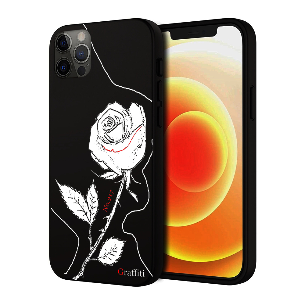iPhone 12 Pro Telefontok - Graffiti No.217 mintás szilikon tok