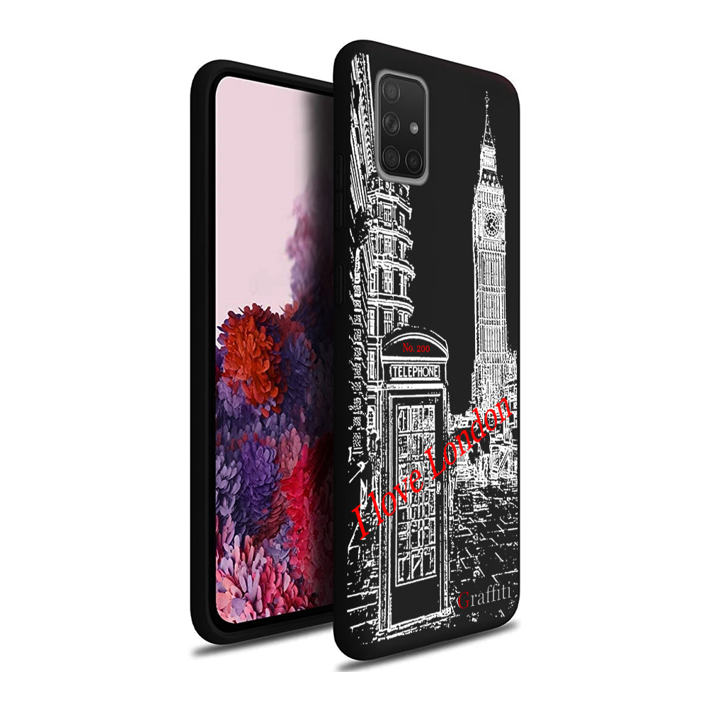 Samsung Galaxy A51 Telefontok - Graffiti No.200 mintás szilikon tok