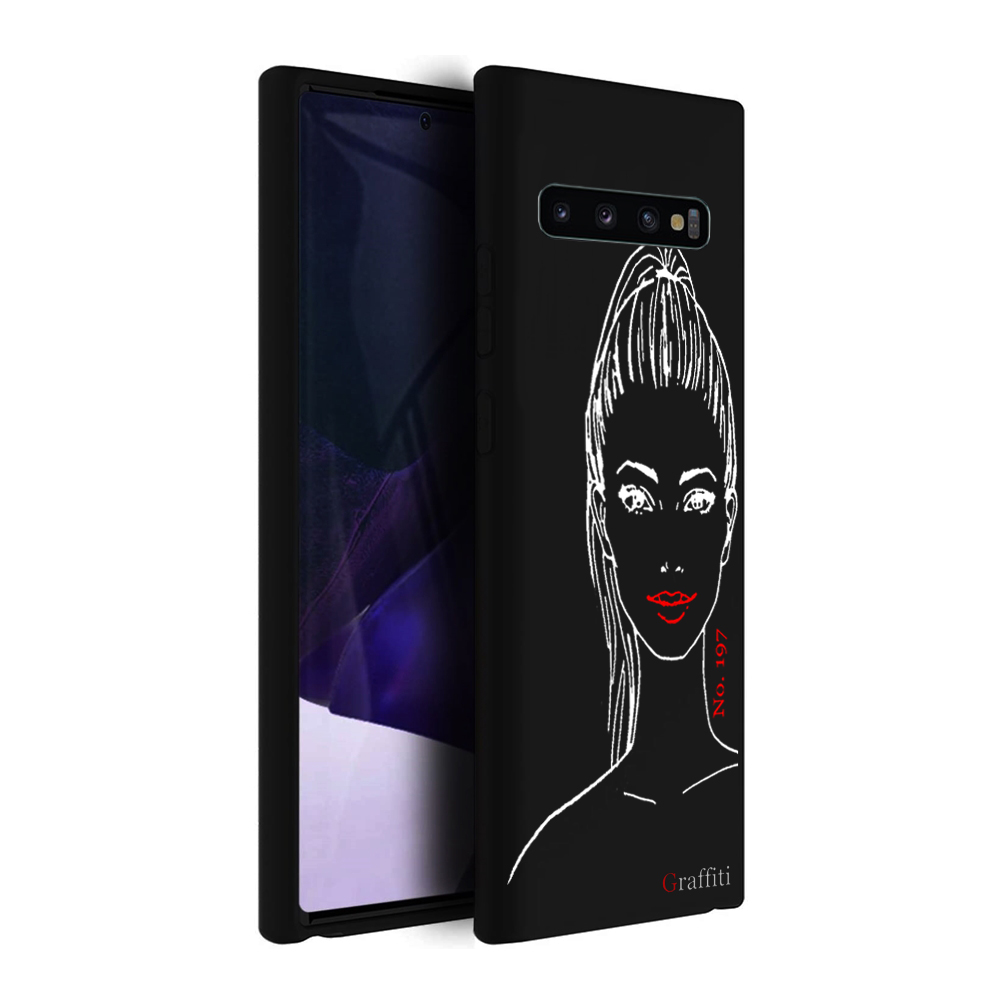 Samsung Galaxy S10 Plus Telefontok - Graffiti No.197 mintás szilikon tok