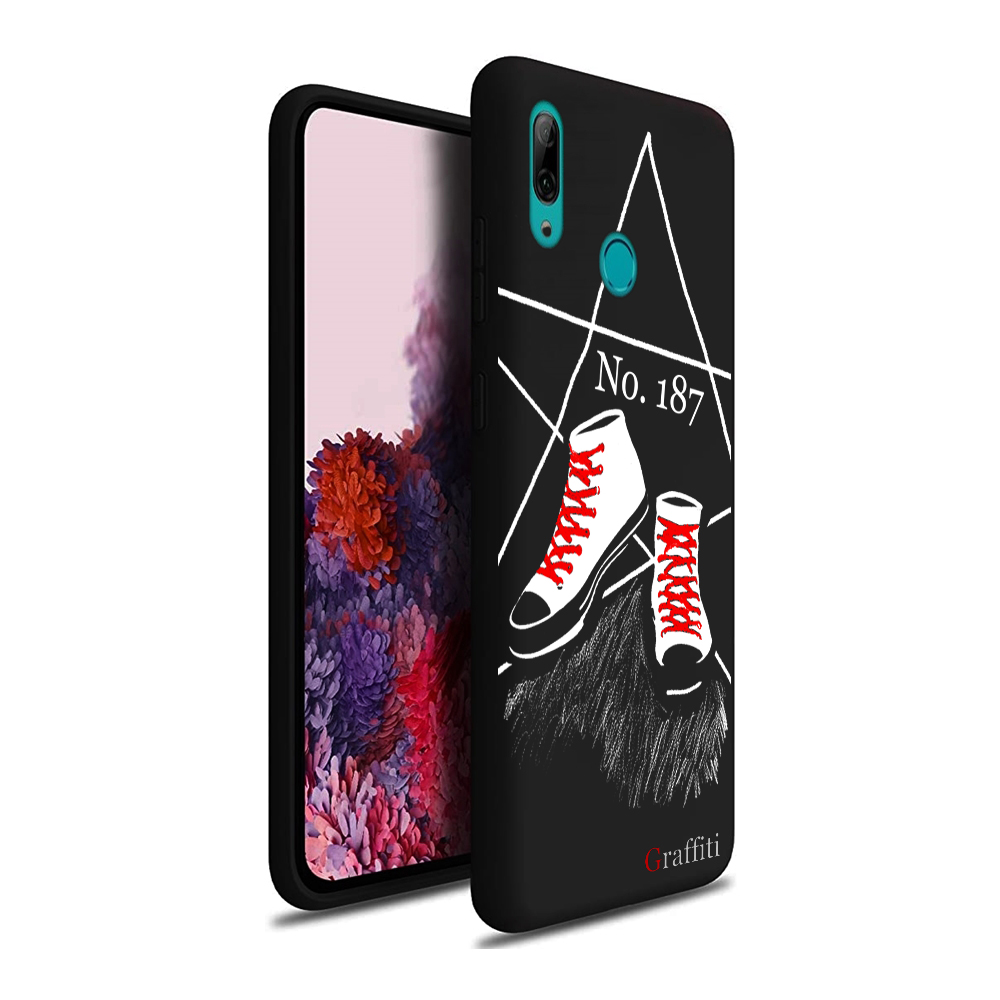Huawei P Smart 2019 Telefontok - Graffiti No.187 mintás szilikon tok