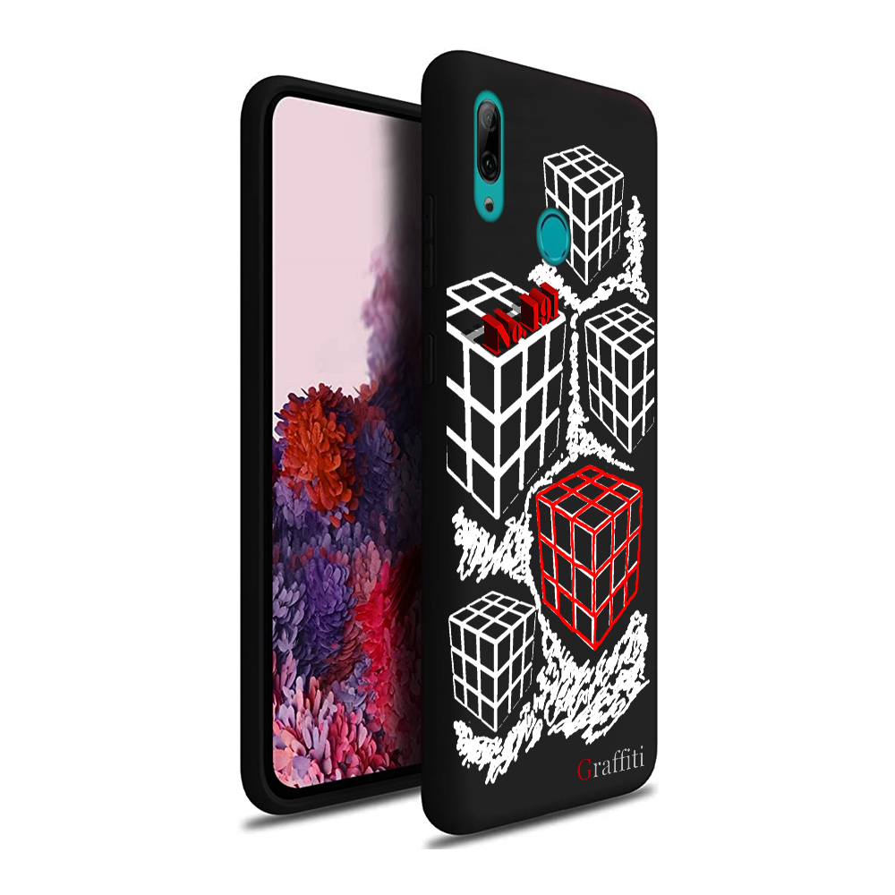 Huawei P Smart 2019 Telefontok - Graffiti No.191 mintás szilikon tok