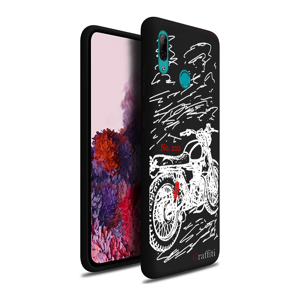 Huawei P Smart 2019 Telefontok - Graffiti No.210 mintás szilikon tok