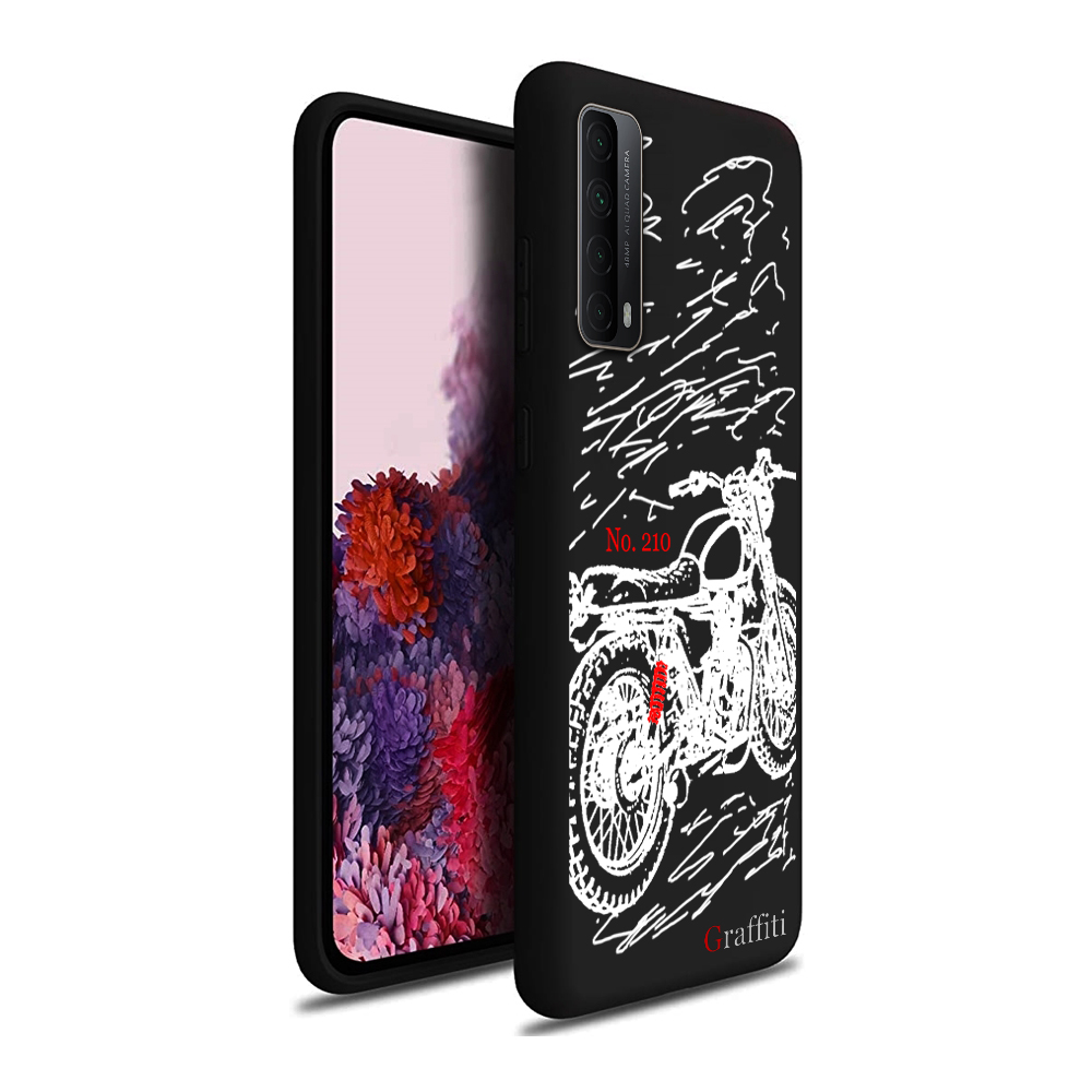 Huawei P Smart 2021 Telefontok - Graffiti No.210 mintás szilikon tok