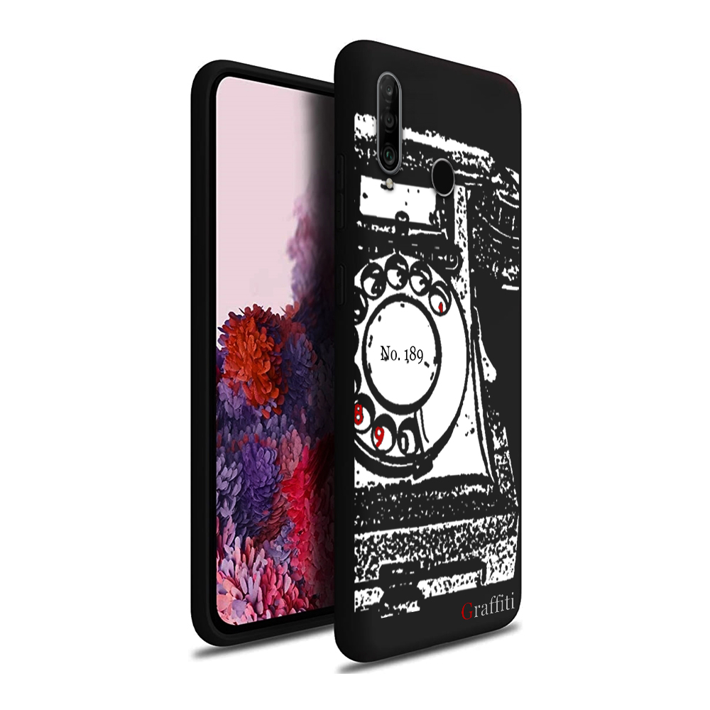 Huawei P30 Lite Telefontok - Graffiti No.189 mintás szilikon tok