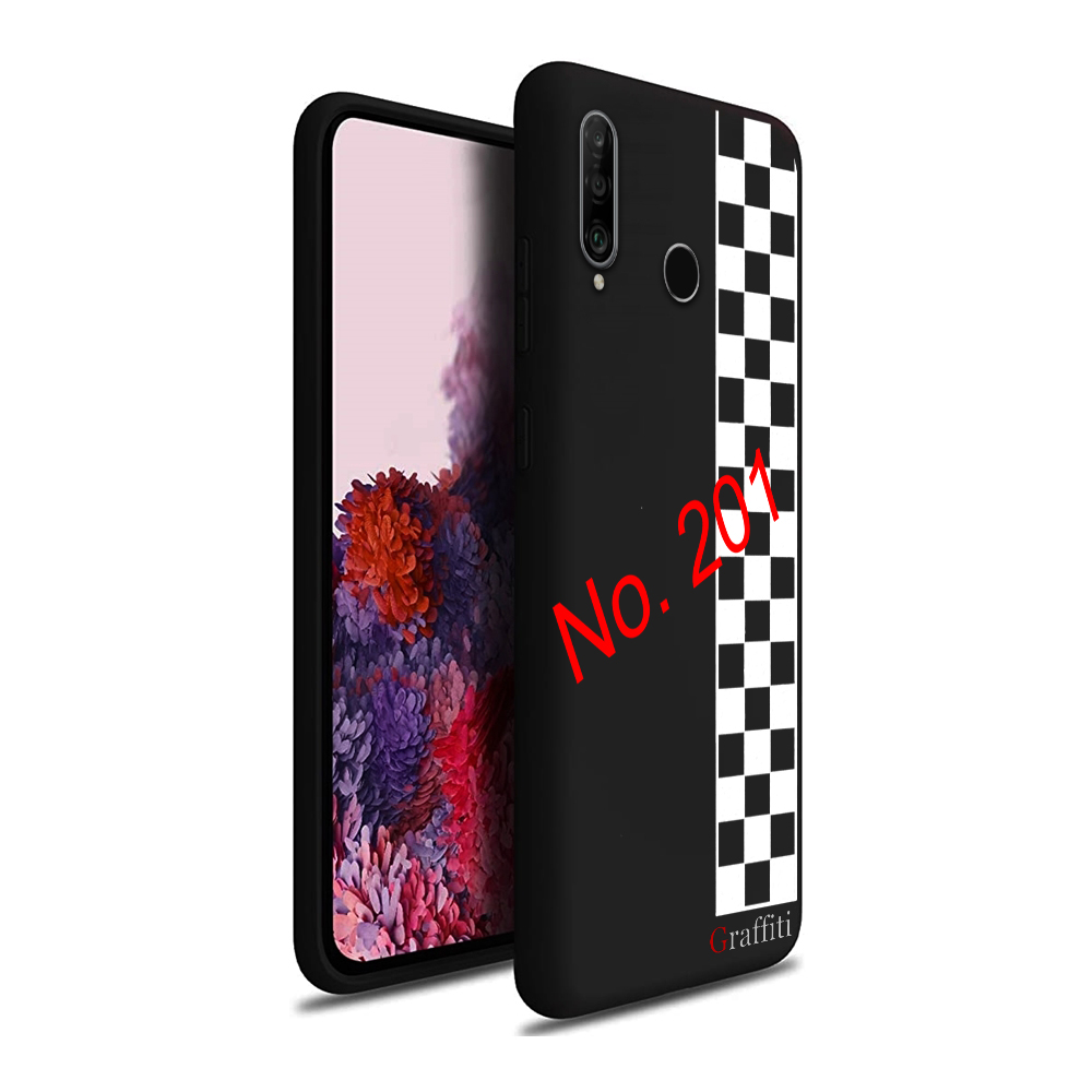 Huawei P30 Lite Telefontok - Graffiti No.201 mintás szilikon tok