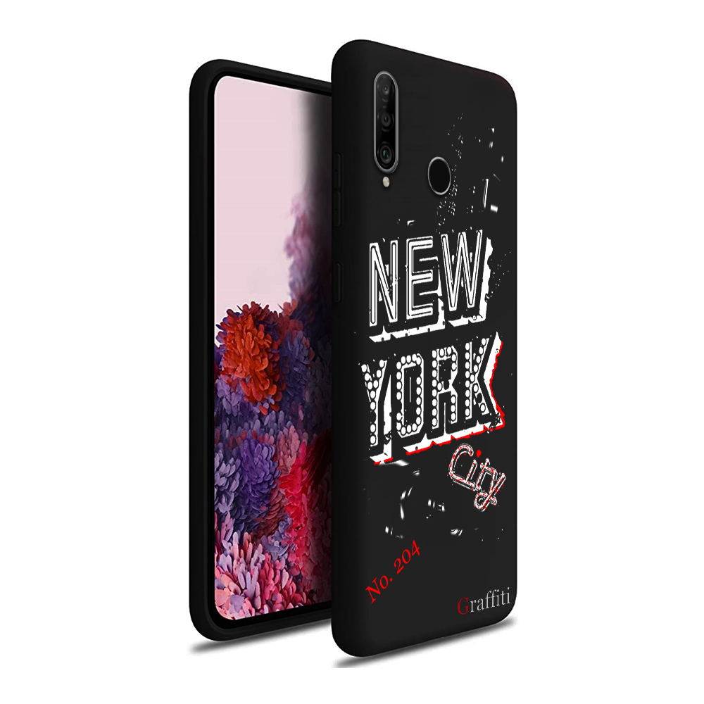 Huawei P30 Lite Telefontok - Graffiti No.204 mintás szilikon tok