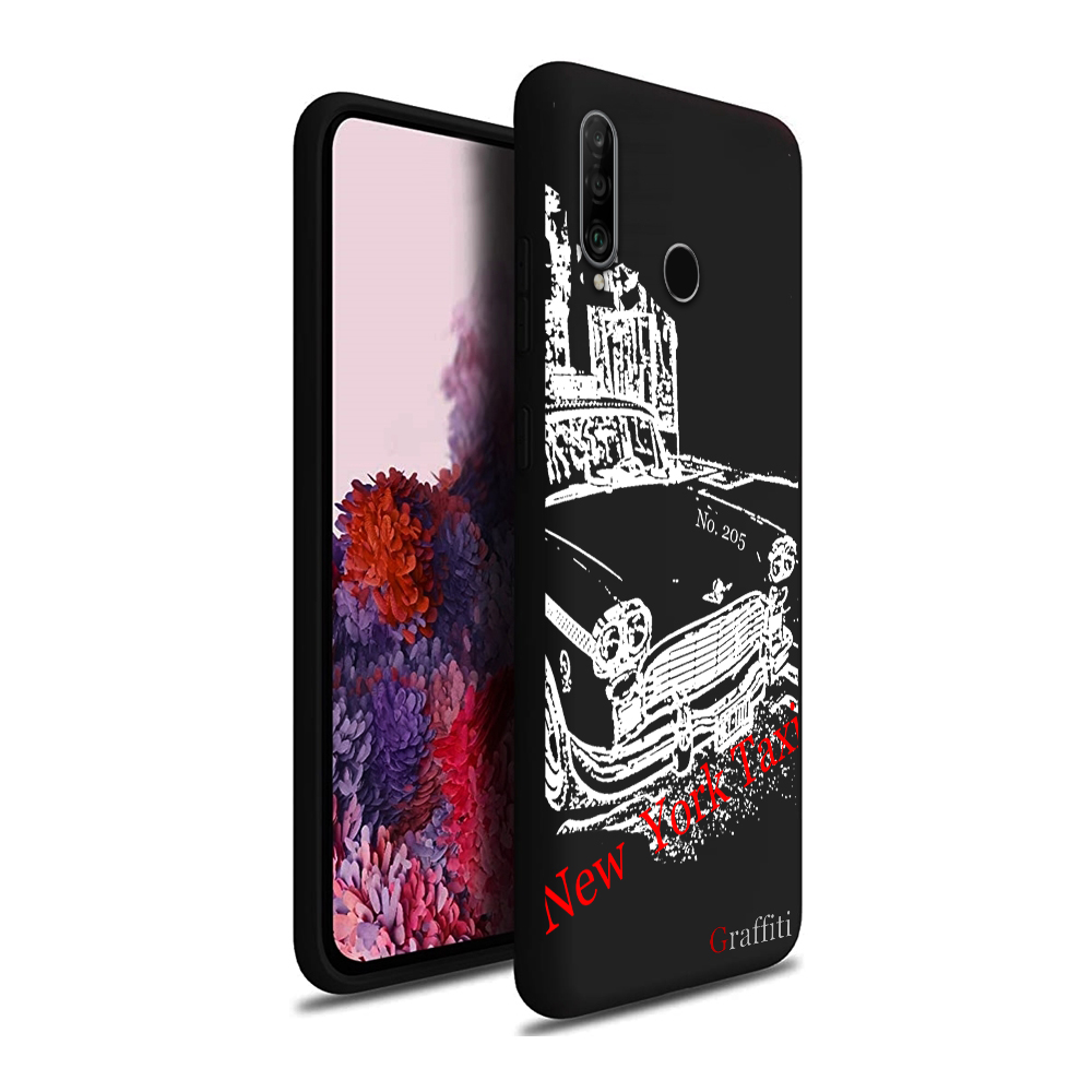 Huawei P30 Lite Telefontok - Graffiti No.205 mintás szilikon tok