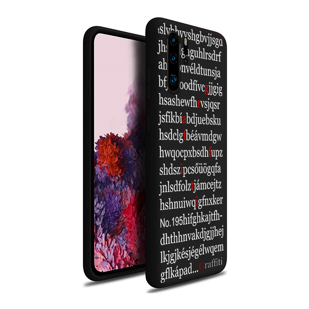 Huawei P30 Pro Telefontok - Graffiti No.195 mintás szilikon tok