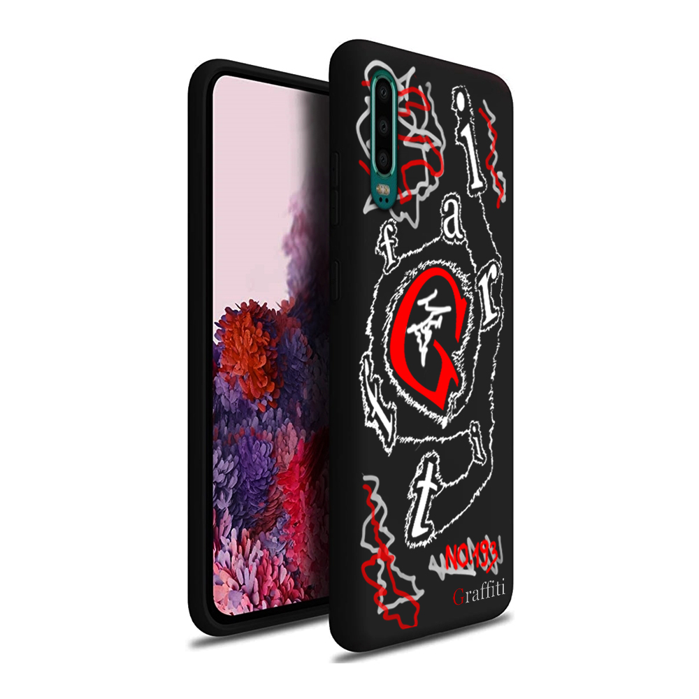 Huawei P30 Telefontok - Graffiti No.193 mintás szilikon tok