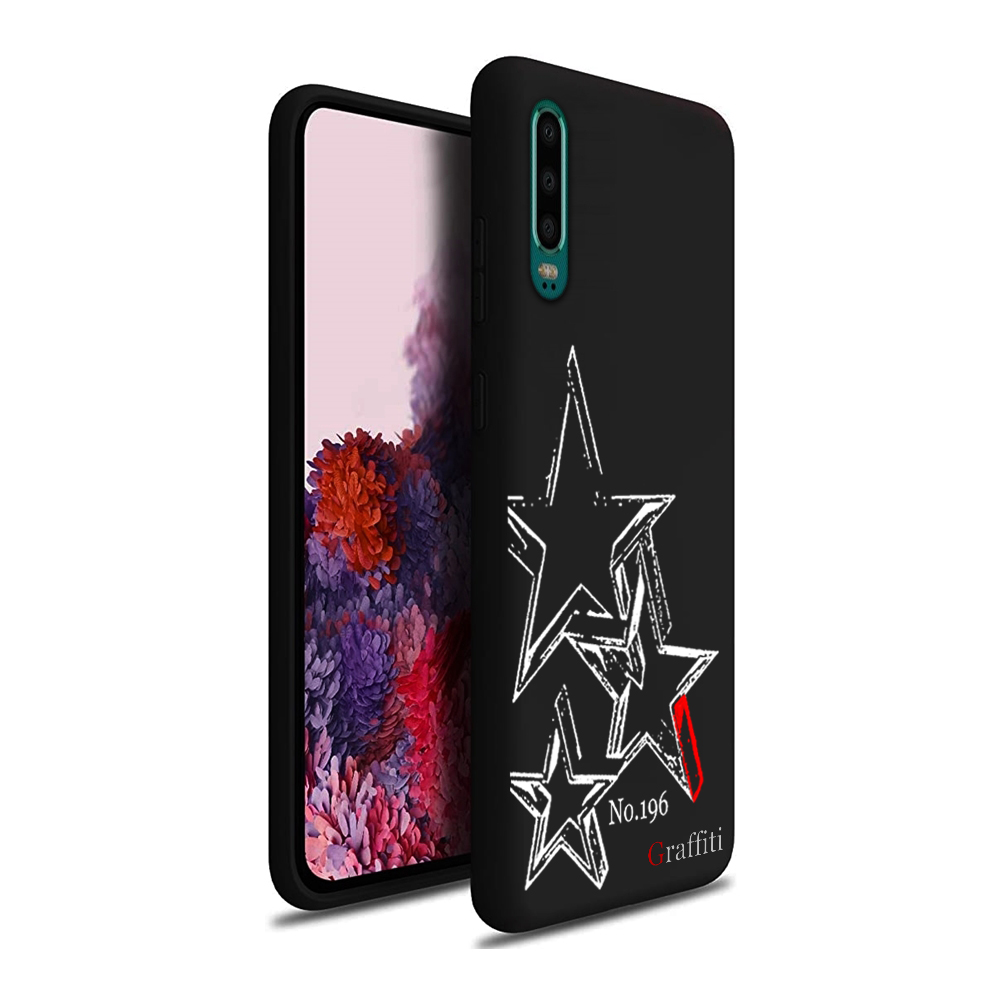 Huawei P30 Telefontok - Graffiti No.196 mintás szilikon tok