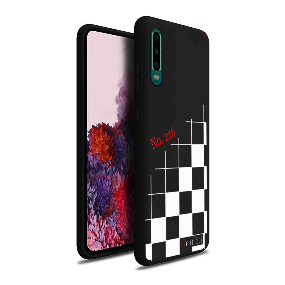 Huawei P30 Telefontok - Graffiti No.216 mintás szilikon tok