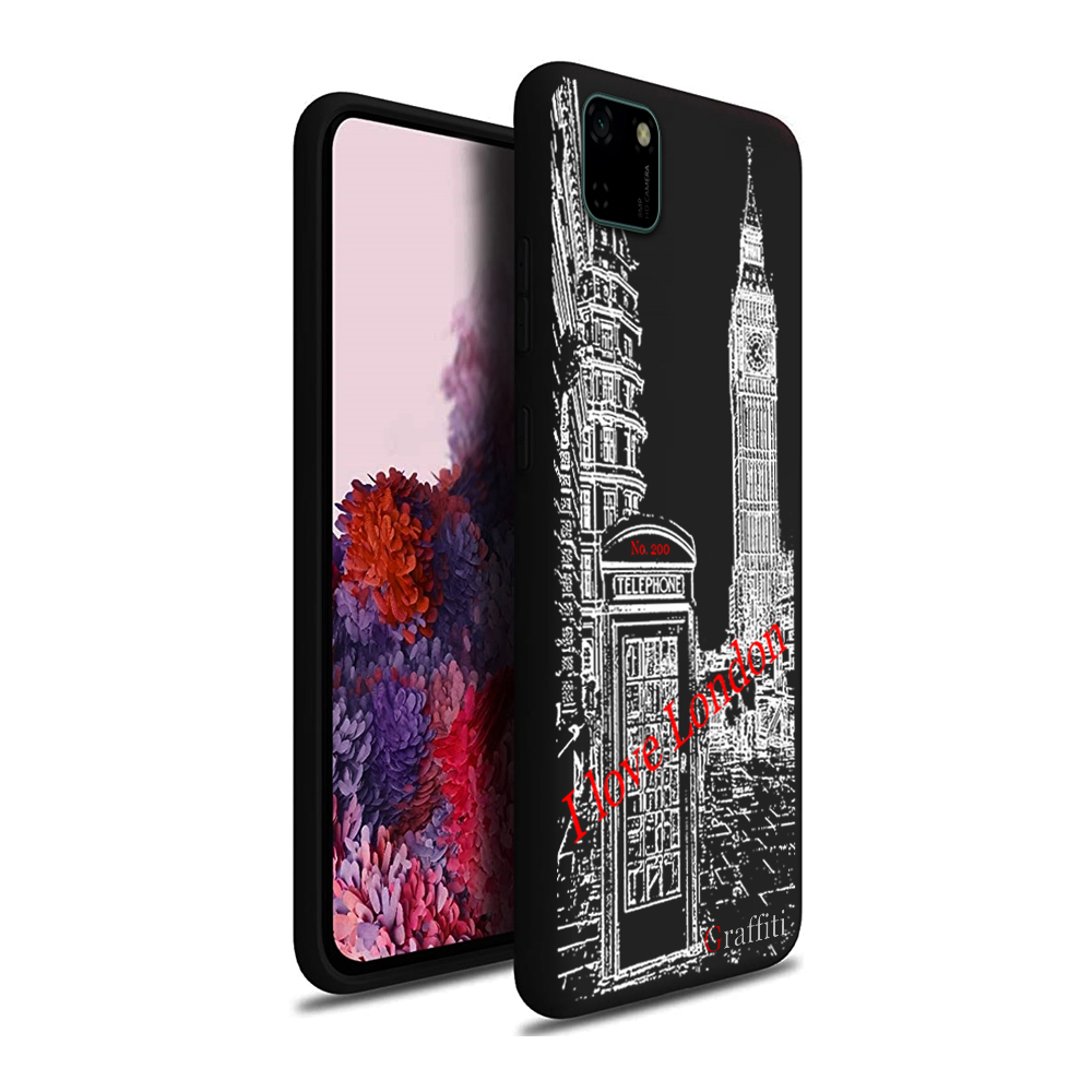 Huawei Y5p Telefontok - Graffiti No.200 mintás szilikon tok