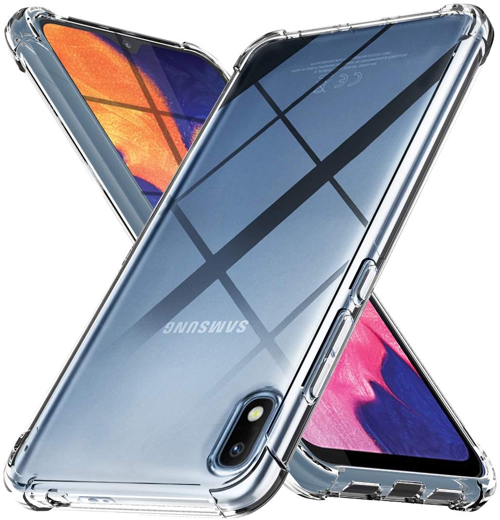 Samsung Galaxy A10e Telefontok - ütésálló átlátszó tok