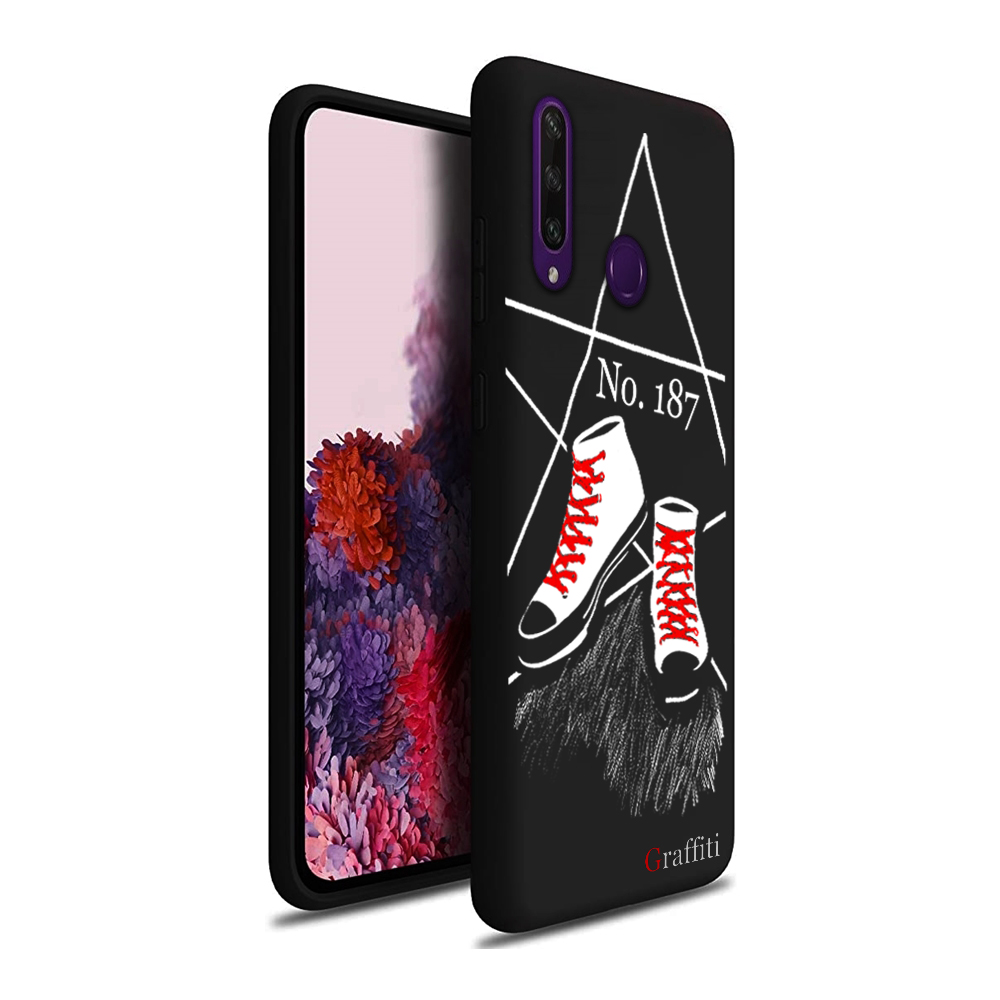 Huawei Y6p Telefontok - Graffiti No.187 mintás szilikon tok