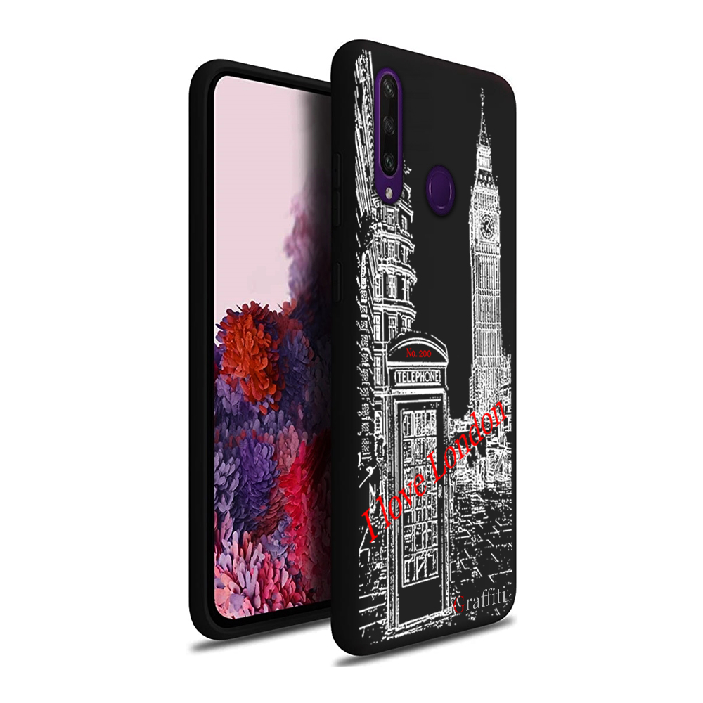 Huawei Y6p Telefontok - Graffiti No.200 mintás szilikon tok