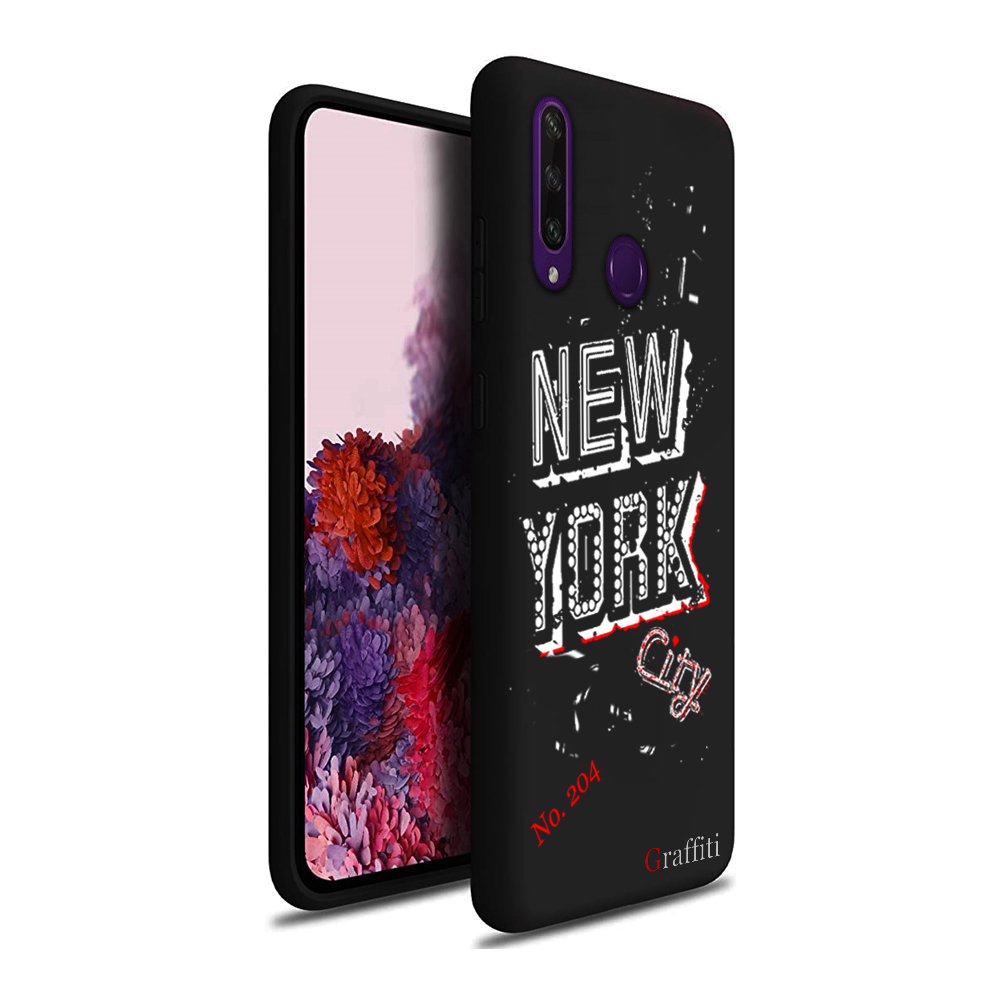 Huawei Y6p Telefontok - Graffiti No.204 mintás szilikon tok