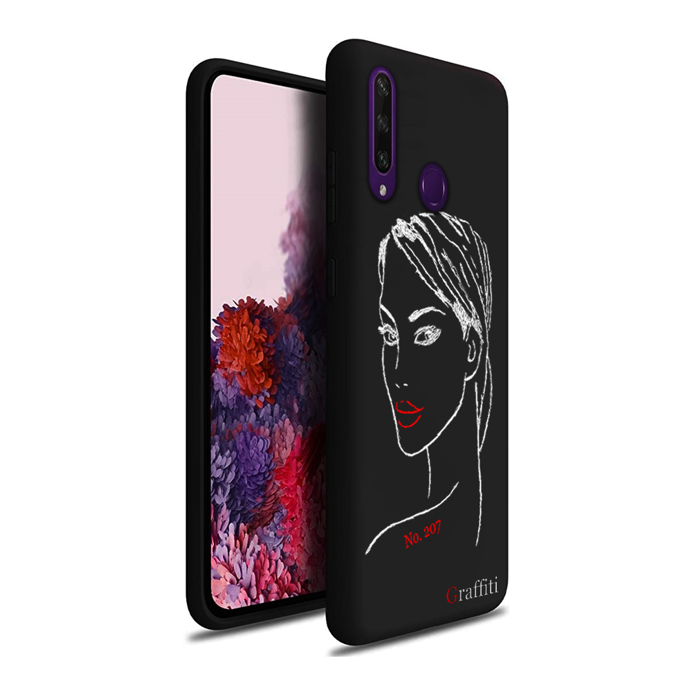 Huawei Y6p Telefontok - Graffiti No.207 mintás szilikon tok