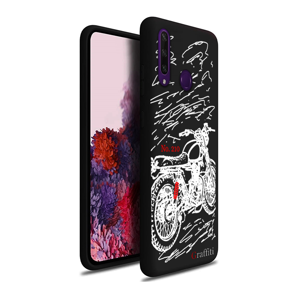 Huawei Y6p Telefontok - Graffiti No.210 mintás szilikon tok