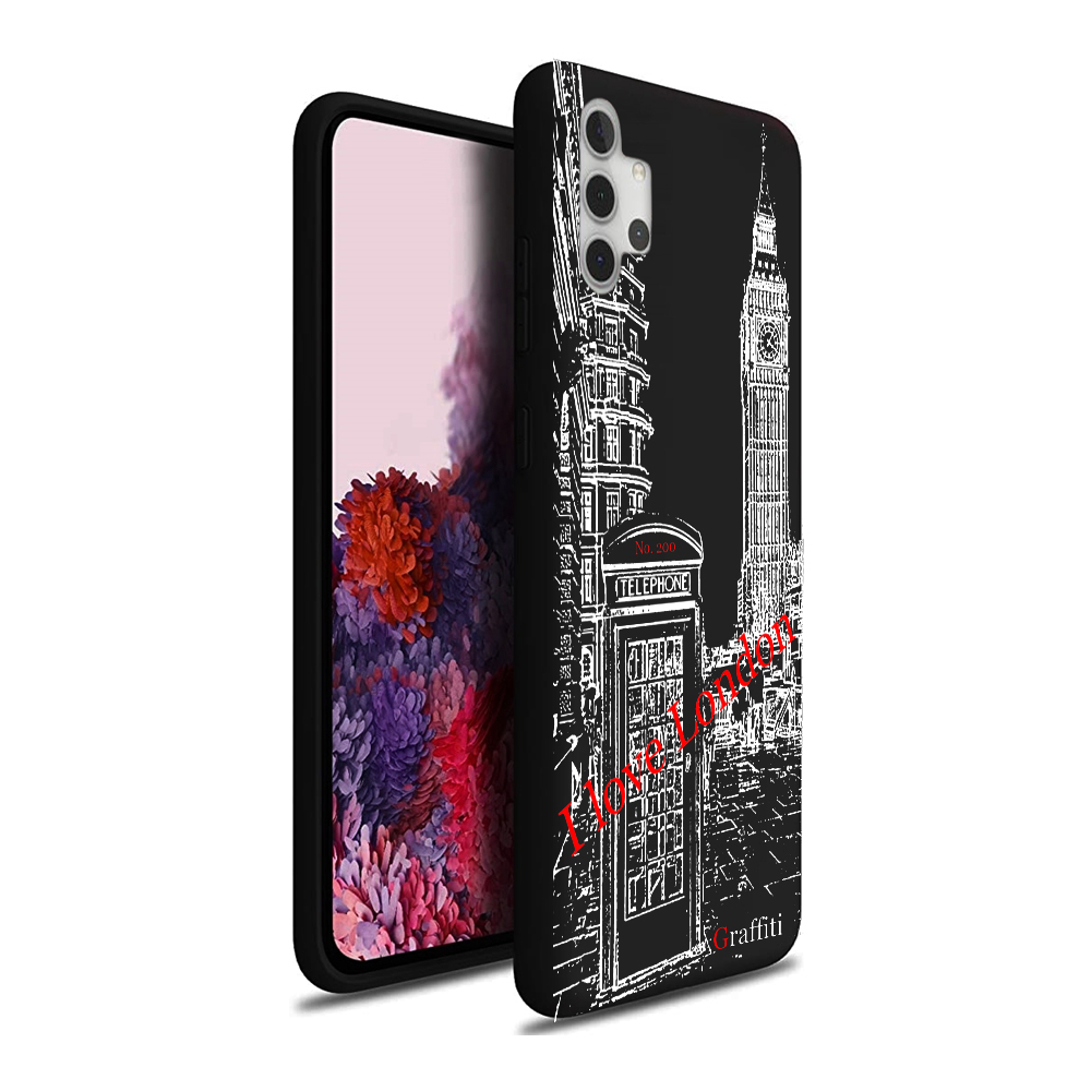 Samsung Galaxy A32 5G Telefontok - Graffiti No.200 mintás szilikon tok